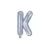 Holografisk folie bogstav 'K' - 35 cm