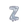 Holografisk folie bogstav 'Z' - 35 cm