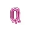 Pink folie bogstav 'Q' - 35 cm