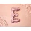 Rose guld folie bogstav 'E' - 35 cm