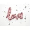 Rose guld folie bogstav 'Love' - 35 cm