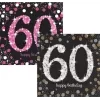 60 års Fødselsdag servietter