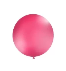 Kæmpeballon - pastel - fuchsia