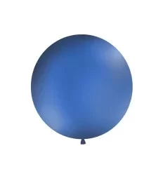 Kæmpeballon - pastel - marine blå
