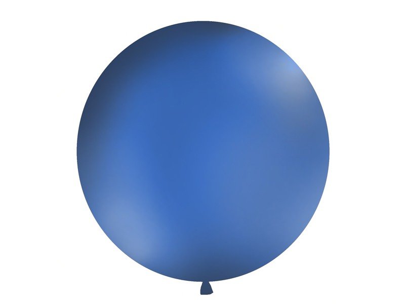 Kæmpe ballon pastel marine blå