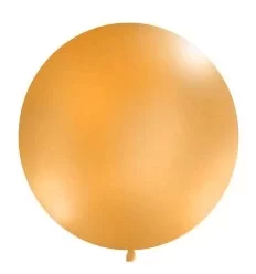 Kæmpeballon - pastel - orange