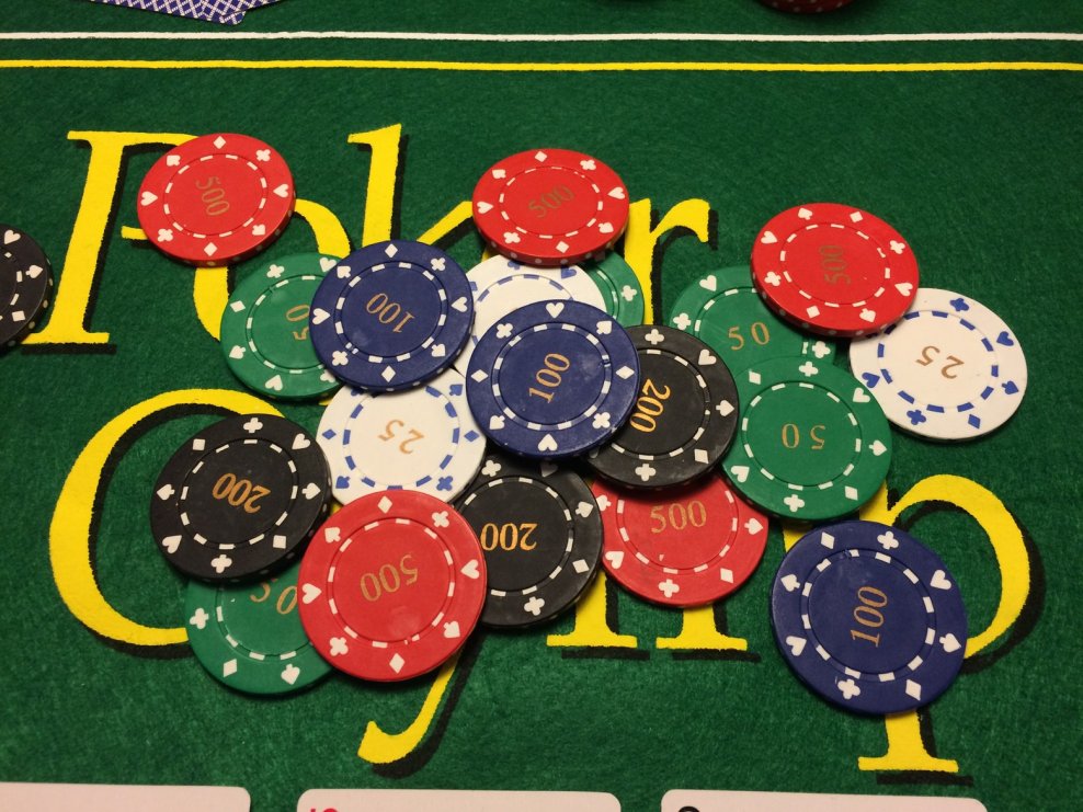 Billede af Pokersæt med 200 chips - i metalæske