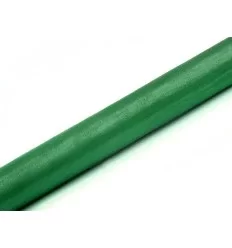 Almindelig grøn organza - 36 cm bred