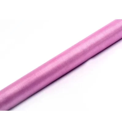 Almindelig pink organza - 36 cm bred