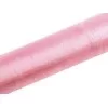 Almindelig lys pink organza - 16 cm bred