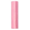 Organza rulle - lys pink 16 cm