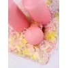 Perle guirlande - lyserød - 1,3 m