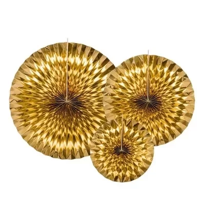 Guld metallic rosetter