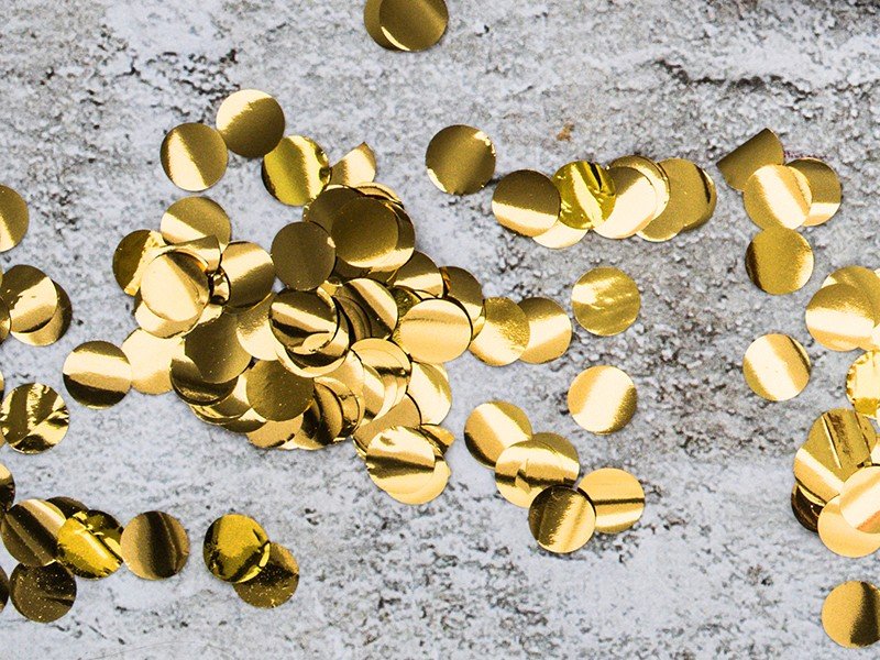 Guld konfetti 15 g