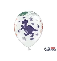 Pastel Hvid Balloner dinosaurs dyr