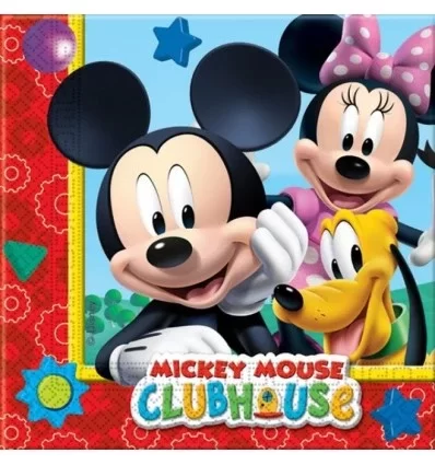 Mickey Mouse servietter Clubhouse