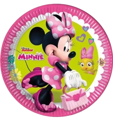 Minnie Happy Helpers pap tallerkner