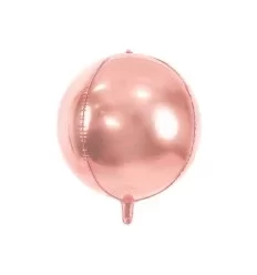 Folie ballon - rosa guld - 40 cm