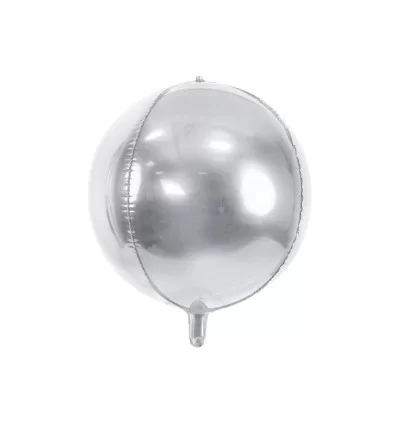 Folie ballon - sølv - 40 cm