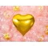 Folie ballon - Hjerte - guld - 61 cm