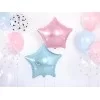 Folie ballon - Stjerne - lys blå - 48 cm