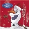 Frost Olaf jule servietter