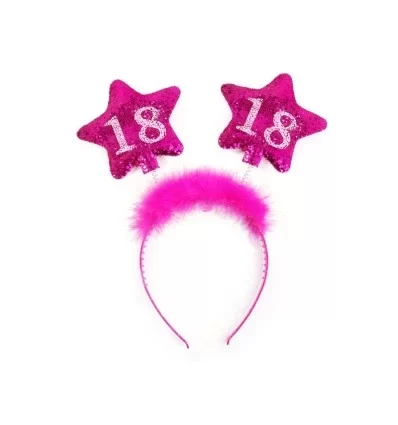 Pink 18 års fødselsdag hårbånd