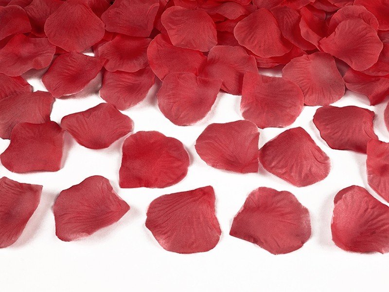 5: Røde rosenblade - 500 Stk.