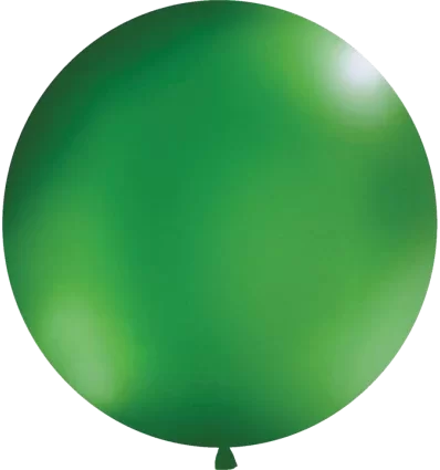 Grøn kæmpe ballon (1 meter diameter)
