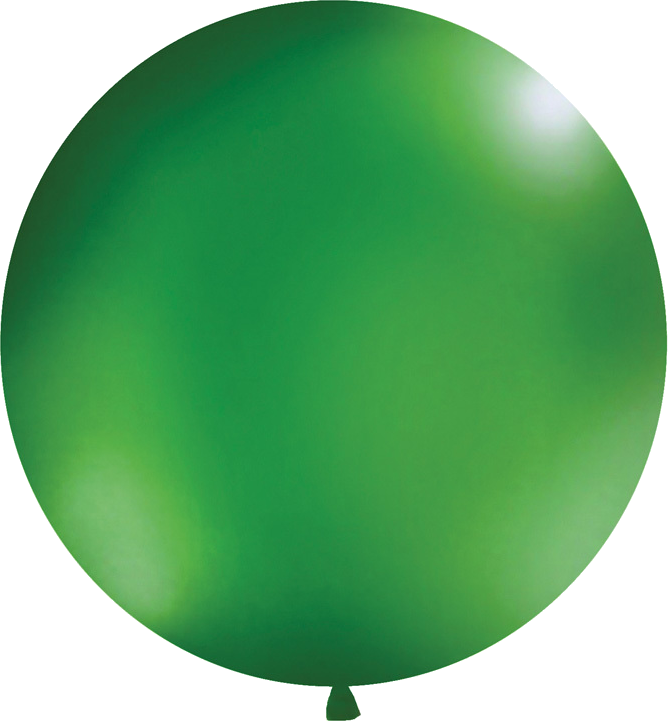 Grøn kæmpe ballon (1 meter diameter)