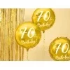 70 års fødselsdag folie ballon
