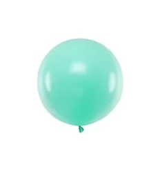 Pastel lys mint kæmpe ballon - 60 cm