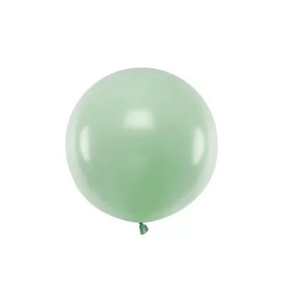 Pastel oliven kæmpe ballon - 60 cm