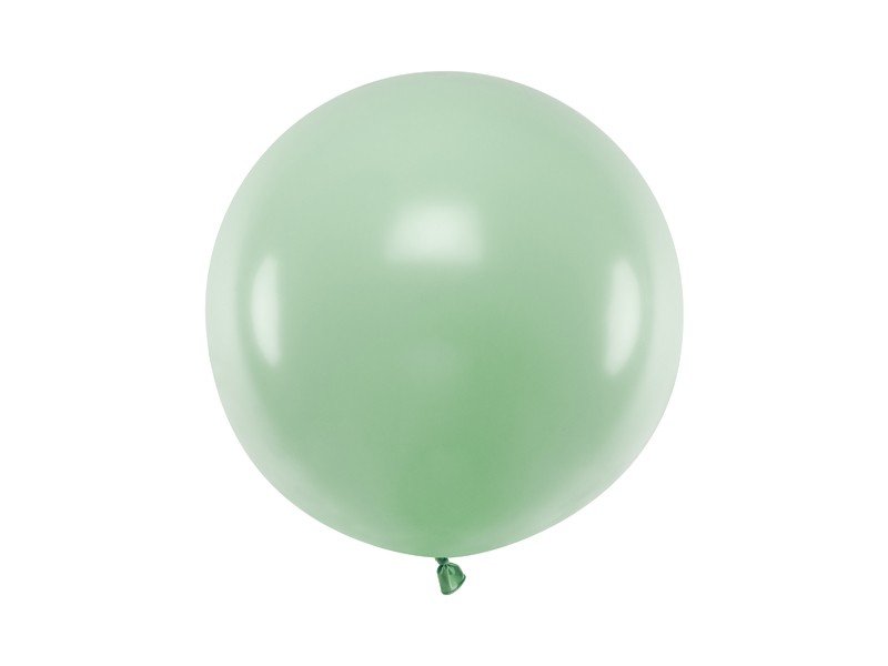 Pastel oliven kæmpe ballon - 60 cm