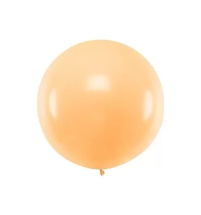 Pastel lys fersken kæmpe ballon
