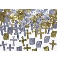 Kors og salmebog konfetti