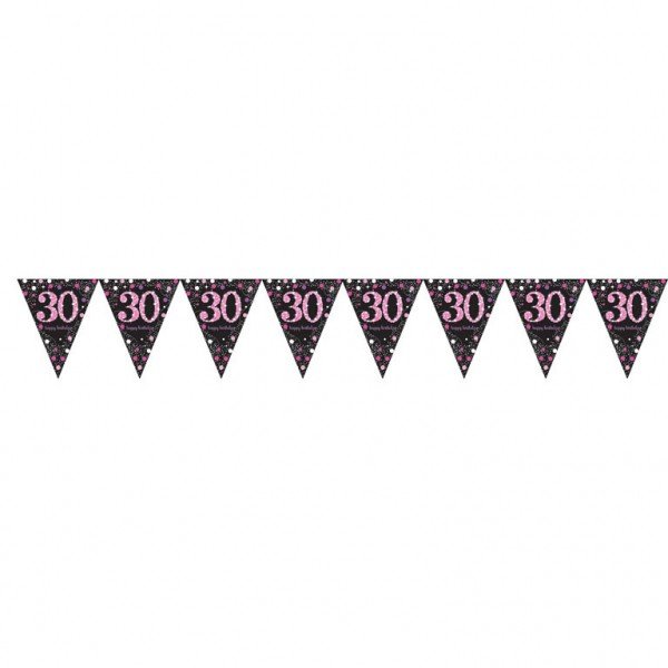 Se 30 års Fødselsdag banner Pink hos Festbyen