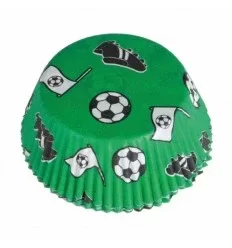 Fodbold cupcake forme
