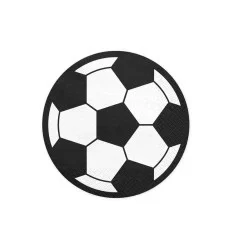 Fodbold servietter - 27 x 27 cm