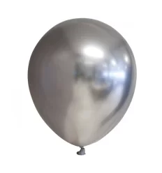 Chrome sølv ballon