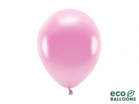 Billede af Pink ballon - metallic 26 cm.