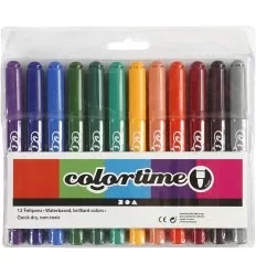 Colortime Farveblyanter, 12 Stk - 5mm