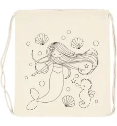 Gymnastikpose med havfrue