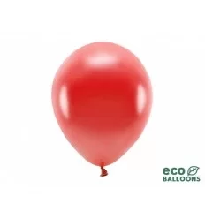 Rød ballon - metallic
