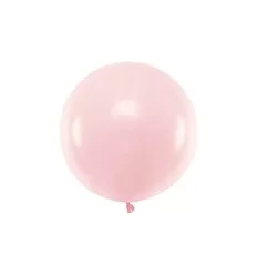 Ballon pastel lyserød - 60 cm