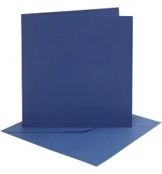 Kort og kuverter, Blå