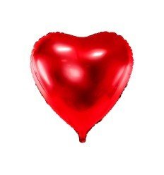 Kæmpe Rød Folie Hjerte ballon