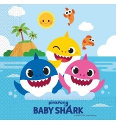 Baby Shark servietter