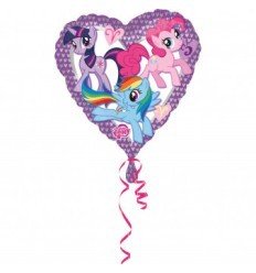 My Little Pony Hjerte Folie ballon