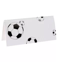 Bordkort med fodbold - 10 Stk